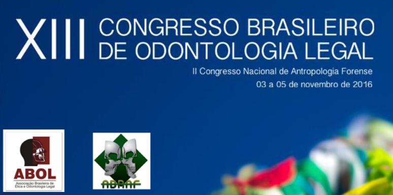 					Visualizar v. 3 n. 4 (2016): Suplemento - Anais do XIII Congresso Brasileiro de Odontologia Legal
				